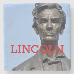 Herdenkingsmonument Lincoln / Lytle Park Marmeren Stenen Onderzetter