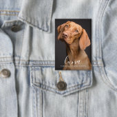 Herdenkingsmonument Pet Photo Button (Insitu)