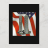 Herdenkingsmonument Twin Tower Briefkaart (Voorkant)