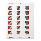 Herdenkingsmonument Twin Tower Etiket (Full Sheet)