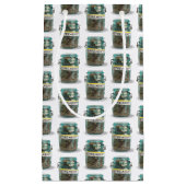 herdenkingsmunt in jar klein cadeauzakje (Voorkant)