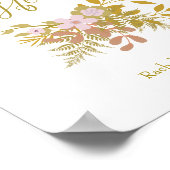 Herdenkingsontwerp Beste modellen in het liefhebbe Poster (Hoek)