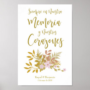 Herdenkingsontwerp Lieve Mensen in het Nederlands Poster