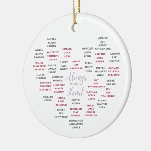 Herdenkingsornament Keramisch Ornament (Links)