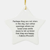 Herdenkingsornament Keramisch Ornament (Achterkant)