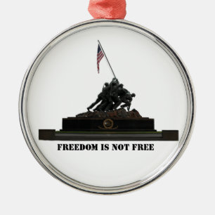 Herdenkingsornament van de marineoorlog metalen ornament