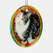 Herdenkingsornament van de regenboogbrug keramisch ornament (Rechts)