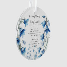 Herdenkingsornament voor een uitvaart / herdenking