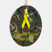 herdenkingsornamenten voor kerst keramisch ornament (Rechts)