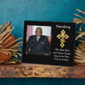 Herdenkingsplaque Fotoplaat (Zijkant)