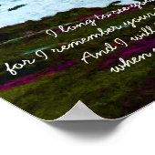 Herdenkingsposter Poster (Hoek)
