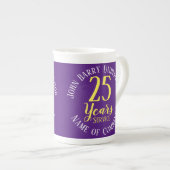 Herdenkingsprijs voor de lange dienst porselein kop (Voorkant rechts)