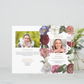 Herdenkingsprogramma Bloemstukken voor de Uitvaart (Staand voorkant)