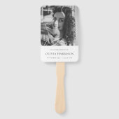 Herdenkingsprogramma Handventilator | Foto Orde va Handwaaier (Voorkant)