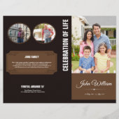 Herdenkingsprogramma Sjabloon (Voorkant)