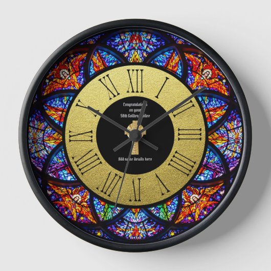 Herdenkingsraam Gebrandschilderd Glas voor Pastors (Voorkant)