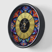 Herdenkingsraam Gebrandschilderd Glas voor Pastors (Hoek)
