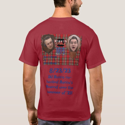 HerdenkingsShirt van Rosco T-shirt (Achterkant)