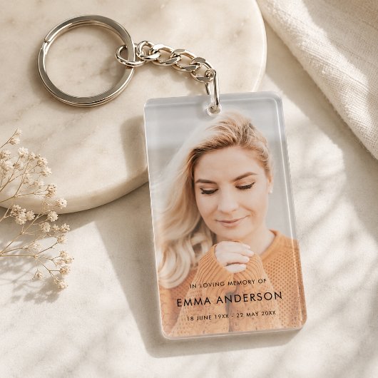 Herdenkingssleutelhanger | Aandenken Geschenk Sleutelhanger