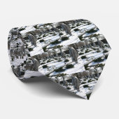 Herdenkingssneeuw voor oorlogsveteranen uit Korea Stropdas (Opgerold)