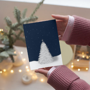 Herdenkingssterren in de Sky Holiday Greeting Kaar Feestdagen Kaart