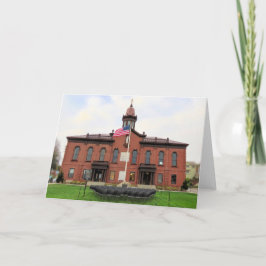 Herdenkingsstoel lege stoel kaart