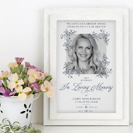 Herdenkingstafel Trouwfoto Herinnering Degenen die Poster