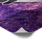 Herdenkingsteam voor meisjes: paars poster (Hoek)