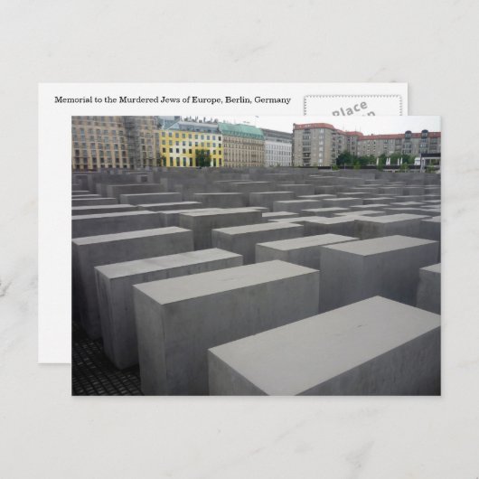 herdenkingsveld berlijn briefkaart (Voorkant / Achterkant)