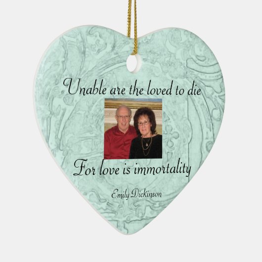 Herdenkingsversiering Keramisch Ornament (Rechts)