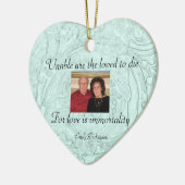 Herdenkingsversiering Keramisch Ornament (Links)