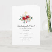 Herdenkingsviering Funeral  Programma (Voorkant)