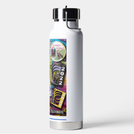 Herdenkingswaterfles voor hondensport waterfles