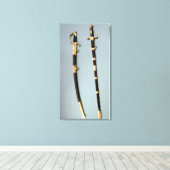 Herdenkingswoord van Napoleon Bonaparte Canvas Afdruk (Insitu (Houten vloer))