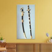 Herdenkingswoord van Napoleon Bonaparte Canvas Afdruk (Insitu (Woonkamer))