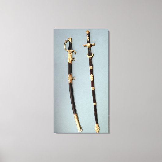 Herdenkingswoord van Napoleon Bonaparte Canvas Afdruk (Voorkant)