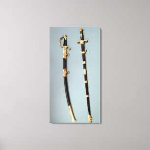 Herdenkingswoord van Napoleon Bonaparte Canvas Afdruk