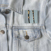 Herdenkingswoord van Napoleon Bonaparte Vierkante Button 5,1 Cm (In situ)