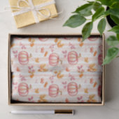 Herdepst Pompoenen en Bladeren Val Patroon Decoupa Tissuepapier (Geschenk)