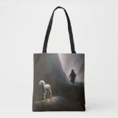 Herder die een verloren lam vindt tote bag (Voorkant)
