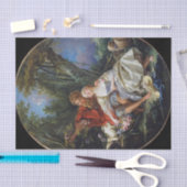 Herder en herderin in verzet van Boucher Tissuepapier (Craft)