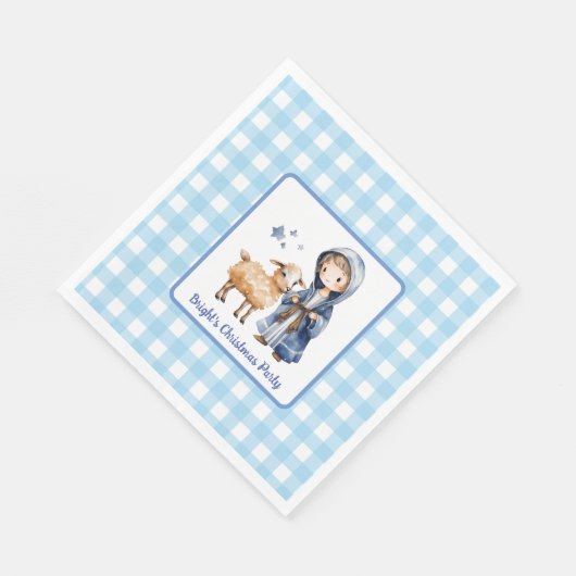 Herder en lamsservetten servet (Hoek)