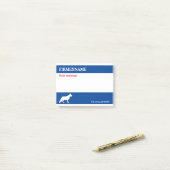 Herder Hond afspraak Notities Post-it® Notes (Op bureau)