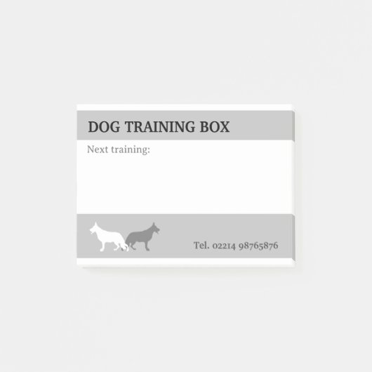 Herder Hond afspraak Notities Post-it® Notes (Voorkant)