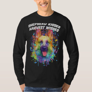 Herder Kust Oogst Wensen Duitse Herdershond Ani T-shirt