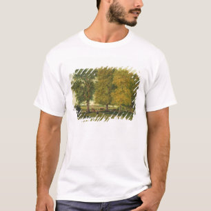 Herder met Rundvee onder Autumnal Trees T-shirt