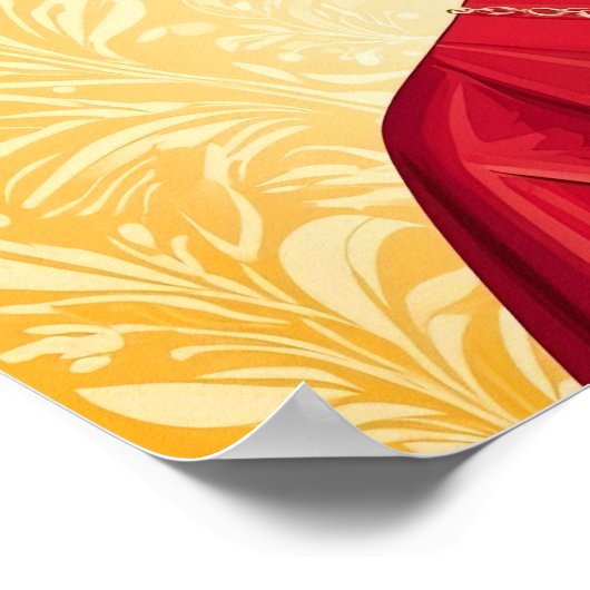 Herder van de Hervorming: Saint Charles Borromeo Poster (Hoek)