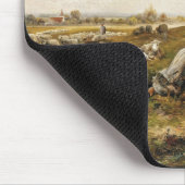 Herderinnen voor de stadspoorten muismat (Hoek)