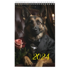 Herders en Dobermans. 2024 Kalender