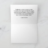 Herders in het veld Kerst Kaart (Binnen)